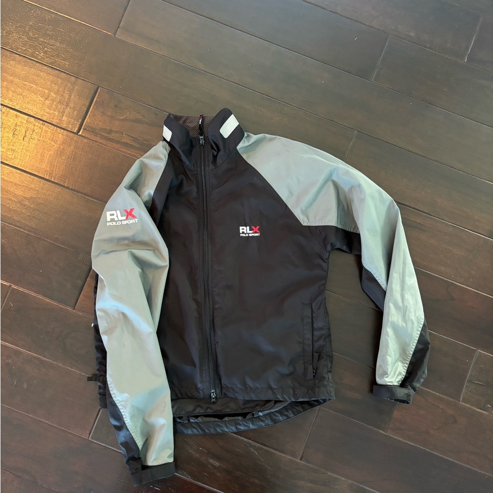 Polo Sport by Ralph Lauren Black and Gray RLX classic Jacket